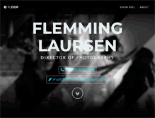 Tablet Screenshot of flemminglaursen.com